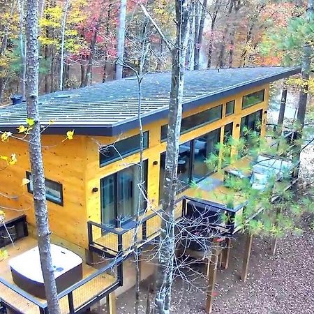 הוילה Sautee Nacoochee Modern Mountain Getaway With Hot Tub, Fire Pit מראה חיצוני תמונה